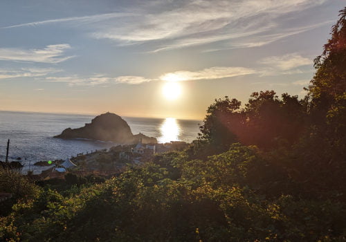 silent hiking madeira porto moniz sunrise